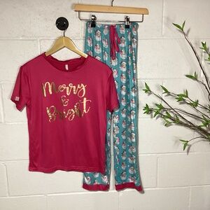 Girls Simply Southern Christmas Pajamas | Large | So Fun!